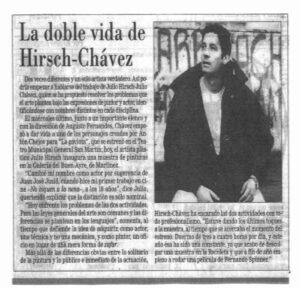 La doble vida de Hirsch-Chávez