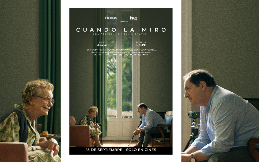 Julio Chávez estrena su ópera prima, ‘Cuando la miro’, una “película de vínculo y de texto”